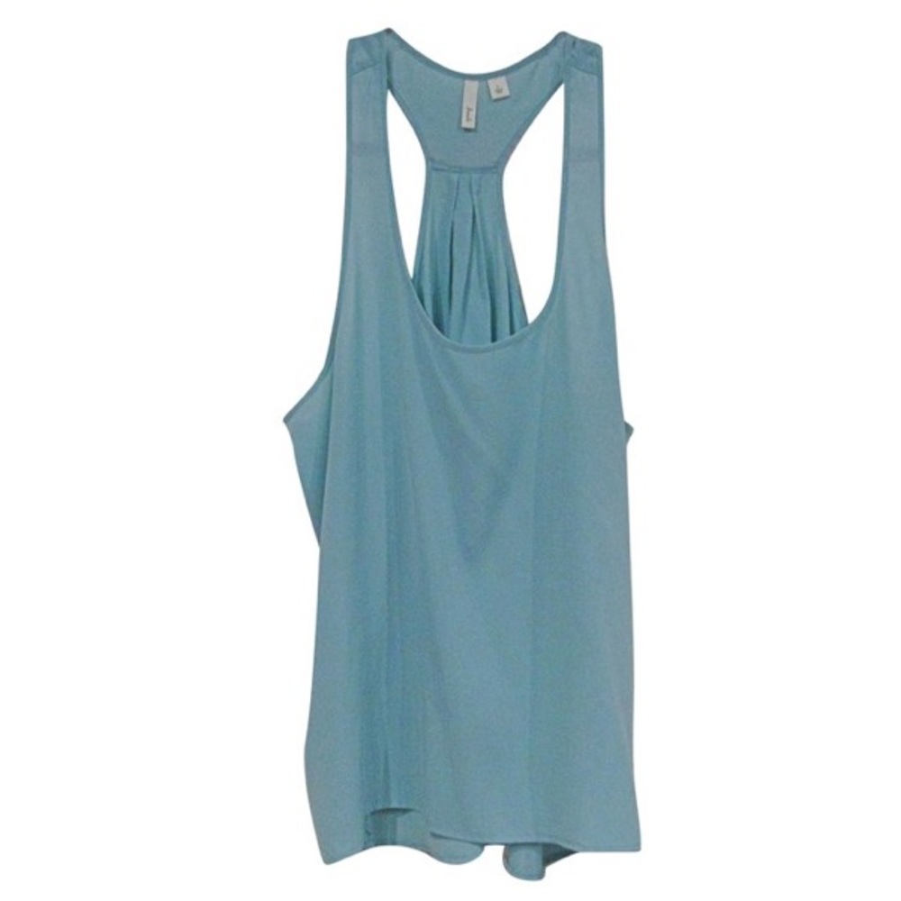 Frenchi light blue racerback tank